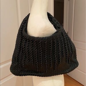 Black shoulder bag